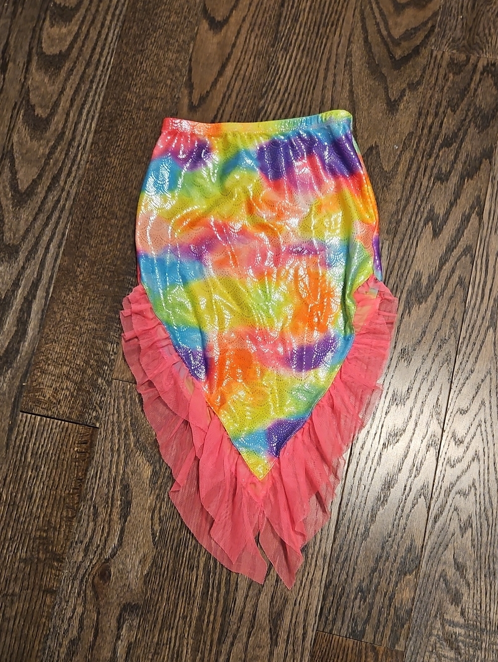 Kids Mermaid Swim Cover Up Skirt, 6/6x